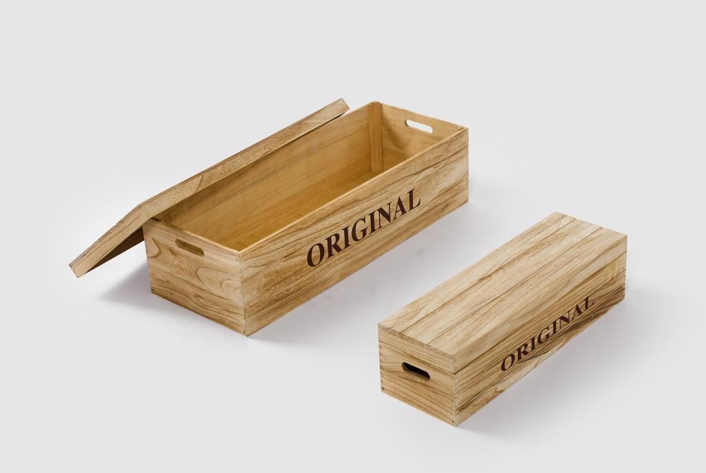 Alquiler Orfebrería - Cajas Madera rectangular