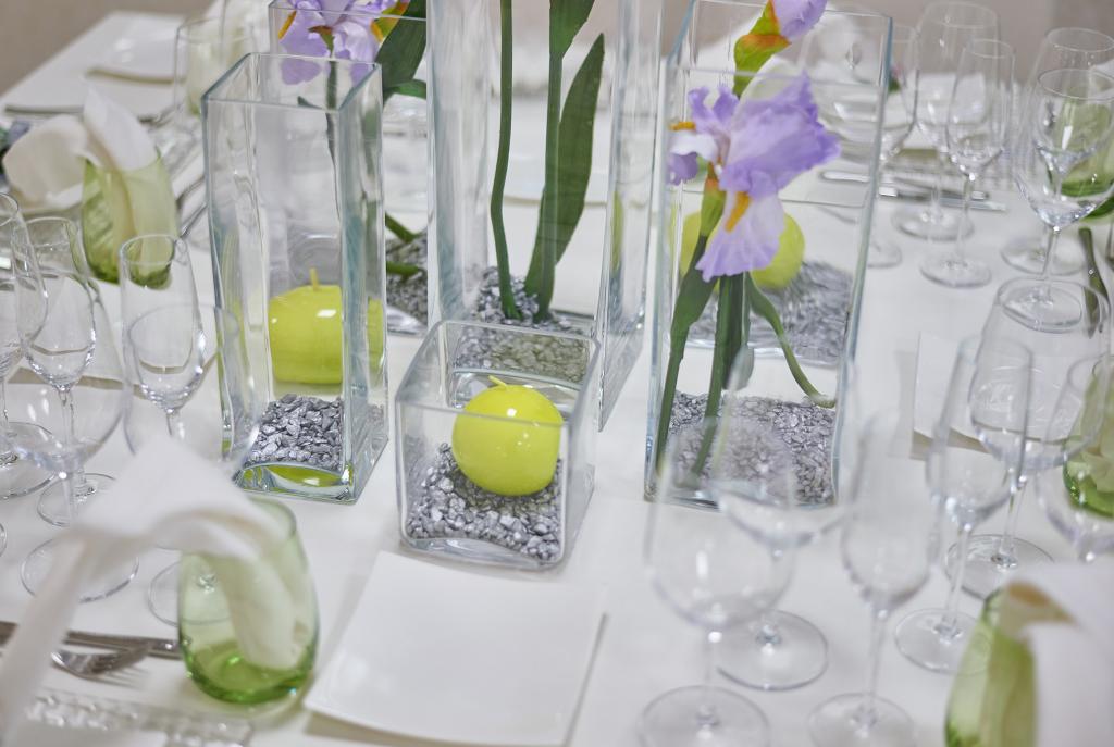 Copa jarrón cristal grande - Alquiler Menaje Hosteleria Eventos
