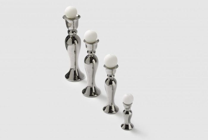 Alquiler decoración | Candelabros Cerámica