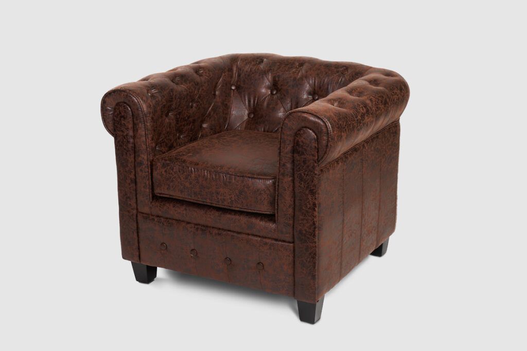 Sillón Chester Marrón | TotHosteleria